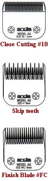 grooming clipper blades
